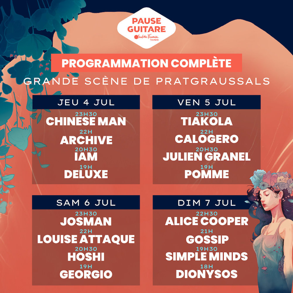 Festival Pause Guitare Sud de France 2024 - Albi Tourisme